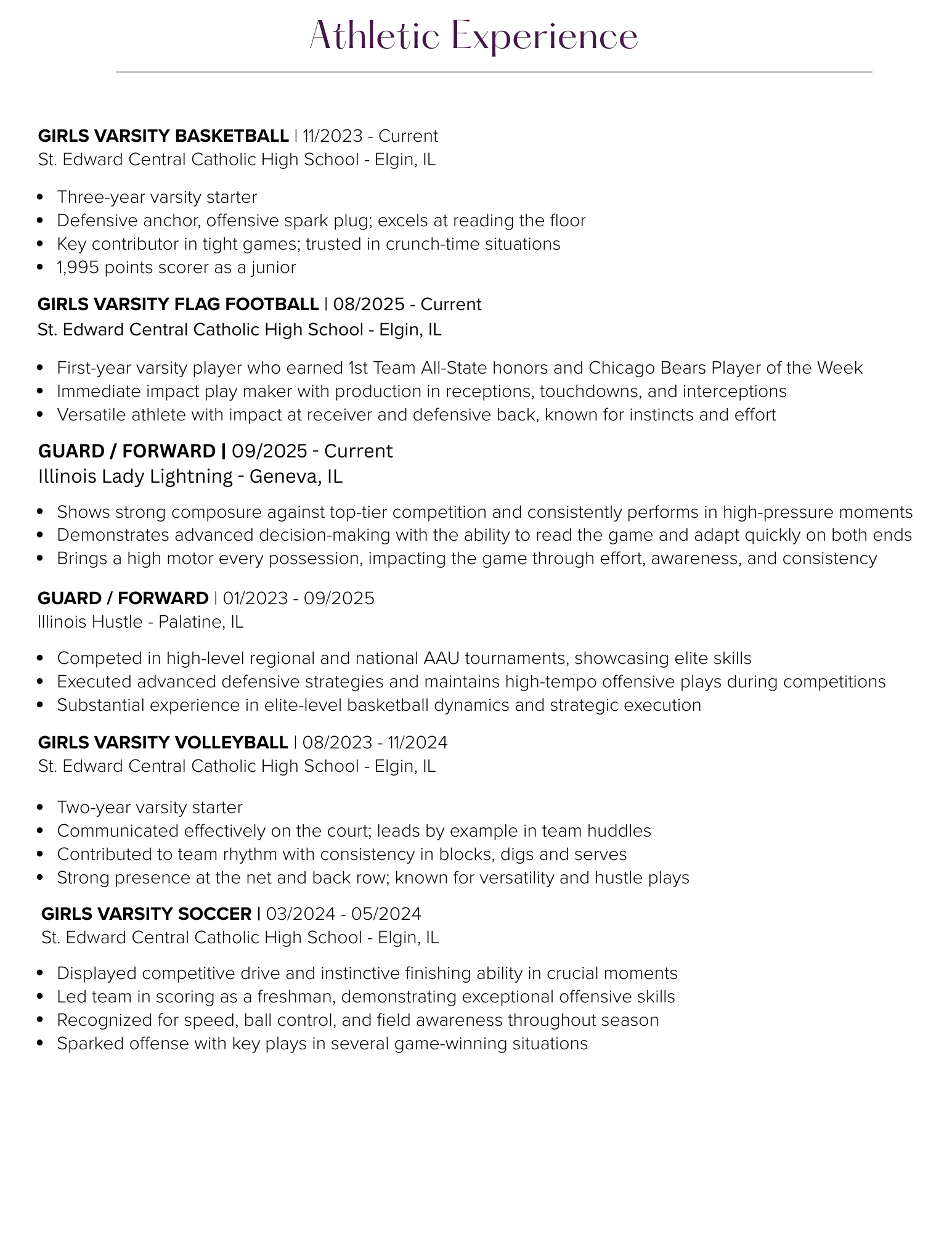 Savannah Lynch Resume 2026